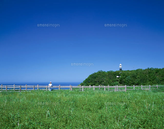 知床半島のウトロ灯台 斜里 北海道
(c)KENICHI MINORUDA/SEBUN PHOTO