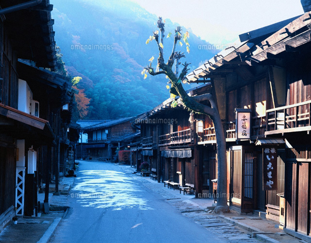 秋の妻籠 南木曽町 長野県
(c)KENICHI MINORUDA/SEBUN PHOTO