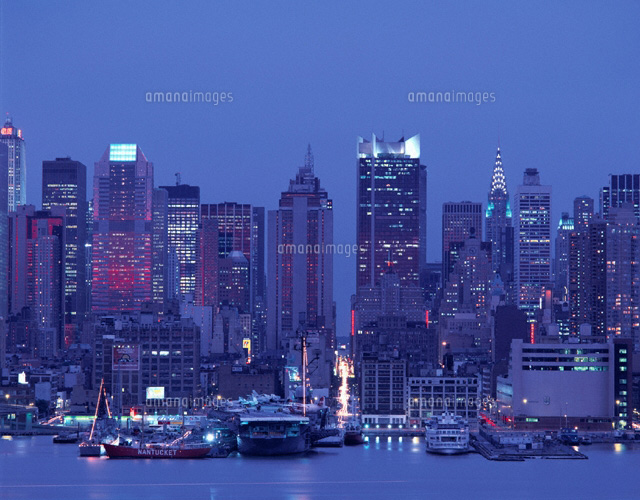摩天楼の夜景 ニューヨーク アメリカ
(c)SEIJI TAJIMA/SEBUN PHOTO