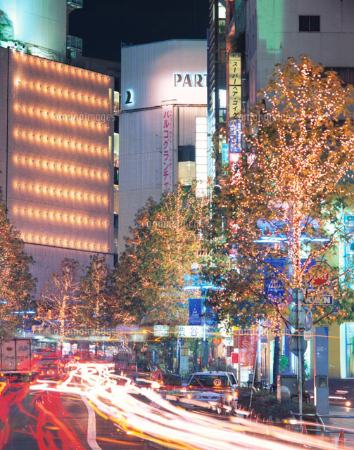 渋谷公園通りのイルミネーション 東京都
(c)SEIJI TAJIMA/SEBUN PHOTO