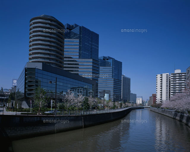 ゲートシティ大崎と目黒川 東京都
(c)SEIJI TAJIMA/SEBUN PHOTO