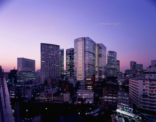 品川インターシティの眺望の夜景(紫) 東京都
(c)SEIJI TAJIMA/SEBUN PHOTO