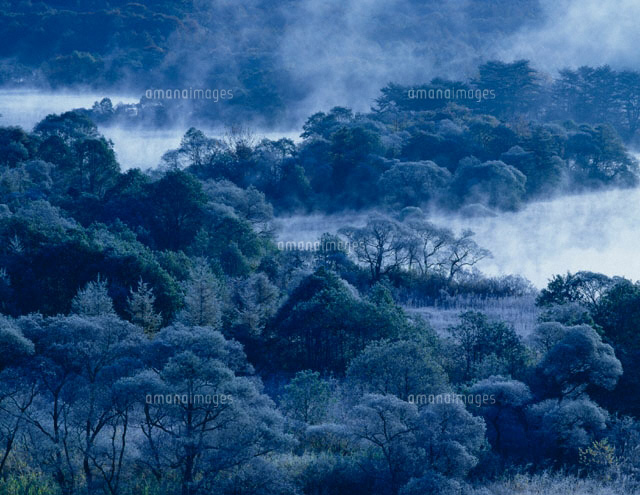 朝霧の小野川湖 裏磐梯 福島県
(c)TOMOMI SAITO/SEBUN PHOTO