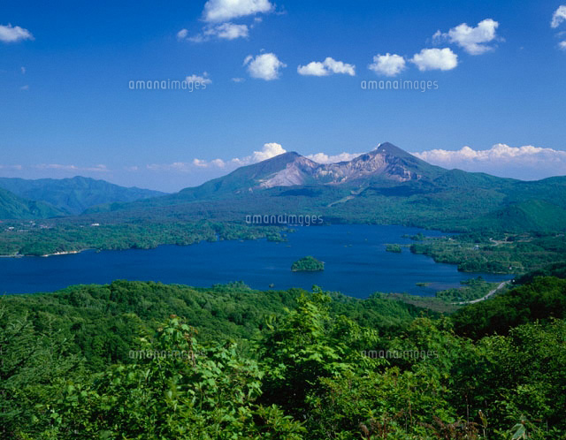 桧原湖と磐梯山 福島県
(c)TOMOMI SAITO/SEBUN PHOTO