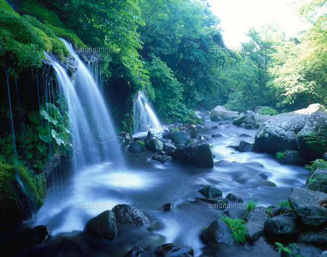 夏の吐龍の滝 大泉村 山梨県
(c)TOMOMI SAITO/SEBUN PHOTO