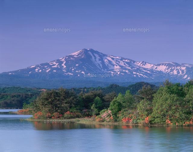 朝の大谷地池と鳥海山 秋田県
(c)TOMOMI SAITO/SEBUN PHOTO