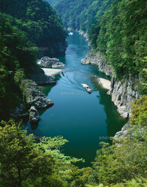 瀞八丁 十津川村 奈良県
(c)KATSUHIRO YAMANASHI/SEBUN PHOTO