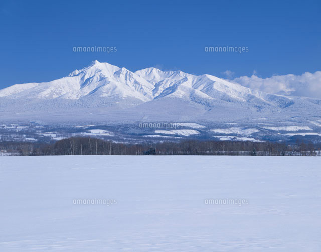 雪の斜里岳 清里町 北海道
(c)KATSUHIRO YAMANASHI/SEBUN PHOTO