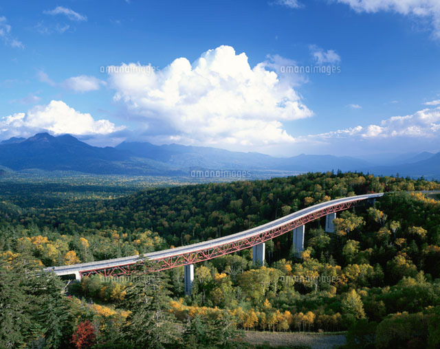 三国峠より松見大橋 北海道
(c)KATSUHIRO YAMANASHI/SEBUN PHOTO