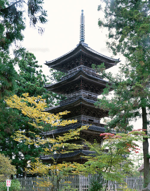 妙宣寺・五重塔 新潟県
(c)KATSUHIRO YAMANASHI/SEBUN PHOTO