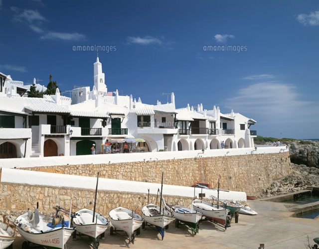 メノルカ島の白い家並 地中海 スペイン
(c)ART YES CO.LTD/SEBUN PHOTO
