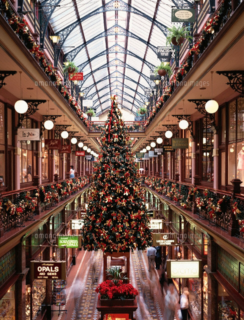 ストランドアケードのクリスマスツリー シドニー
(c)ART YES CO.LTD/SEBUN PHOTO