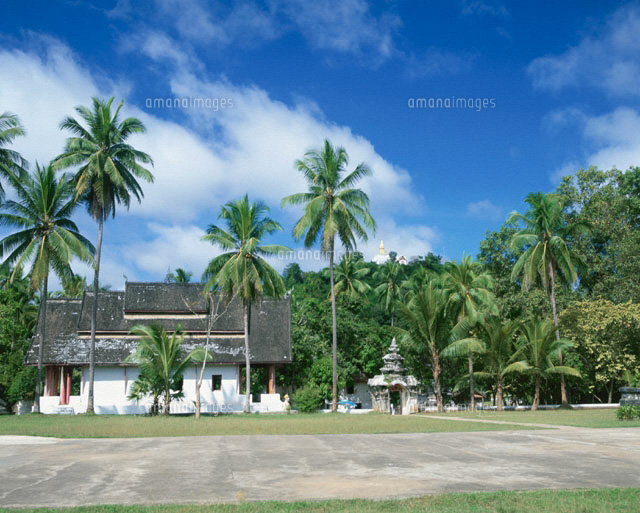 ワットビスンのプーシーの丘の風景 ルアンパバーン ラオス
(c)ART YES CO.LTD/SEBUN PHOTO