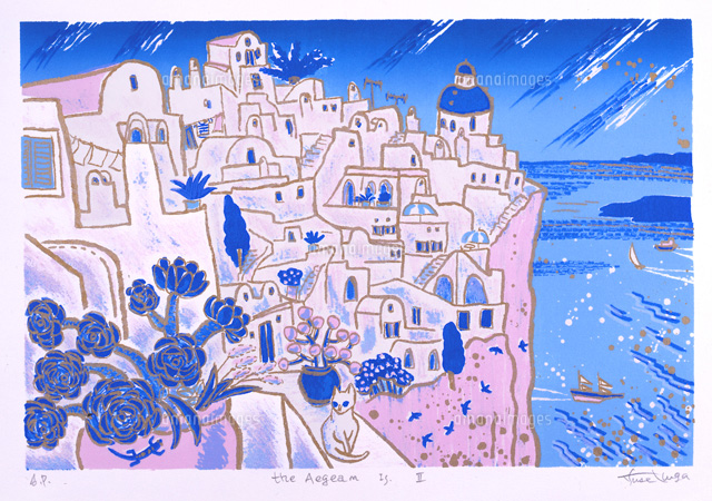 崖の上の白い家と海
(c)ART YES CO.LTD/orion