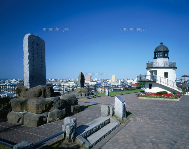 石川啄木の碑がある米町公園 釧路 北海道
(c)TETSUO SAYAMA/SEBUN PHOTO