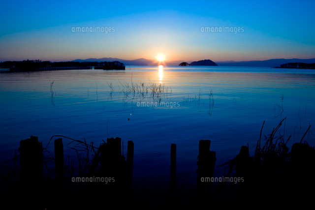 琵琶湖と夕日
(c)AKIRA KAEDE/SEBUN PHOTO