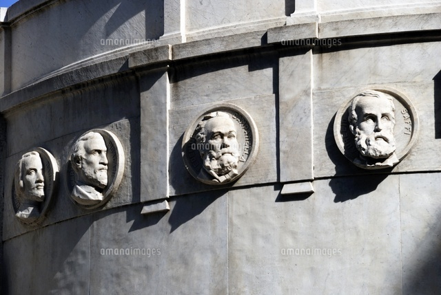 Piazza Ugo la Malfa, Giuseppe Mazzini
(c)LUCIO RUIZ PASTOR/SEBUN PHOTO