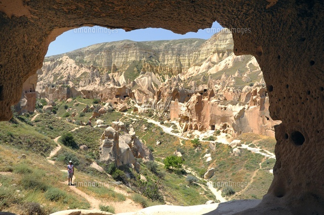 Zelve Valley, troglodyte houses dug inside the rock
(c)LUCIO RUIZ PASTOR/SEBUN PHOTO