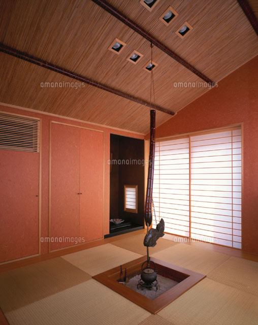 和室の炉
(c)STUDIO SATO/orion