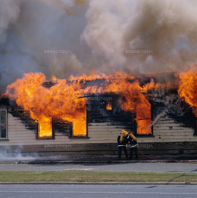ハミルトン公害の火事 北島 ニュージーランド
(c)SAN HOYANO/SEBUN PHOTO