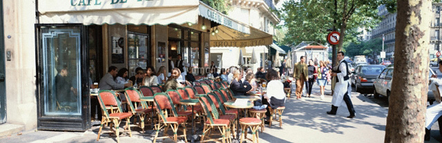 カフェの人々 パリ フランス
(c)SAN HOYANO/SEBUN PHOTO