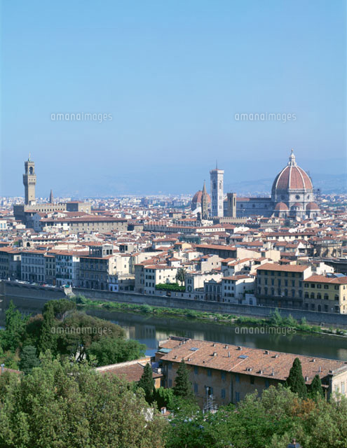 ミケランジェロの丘より市内を望む フィレンツェ イタリア
(c)SAN HOYANO/SEBUN PHOTO