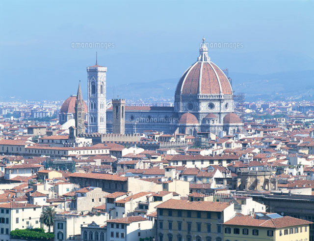 ミケランジェロの丘よりフィレンツェ市内 イタリア
(c)SAN HOYANO/SEBUN PHOTO