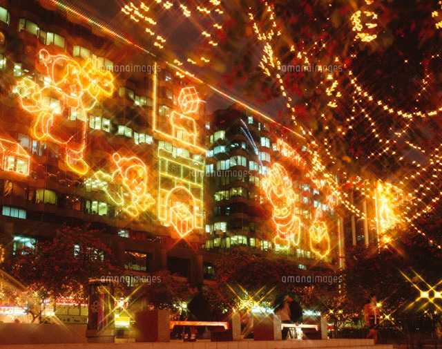 香港のクリスマスイルミネーション
(c)SAN HOYANO/SEBUN PHOTO