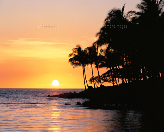 夕陽の海 ハワイ島
(c)SAN HOYANO/SEBUN PHOTO