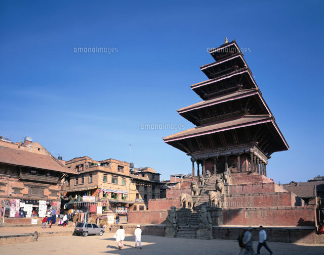 ニャタポラ寺院(バクタプル) カトマンズ ネパール
(c)SAN HOYANO/SEBUN PHOTO