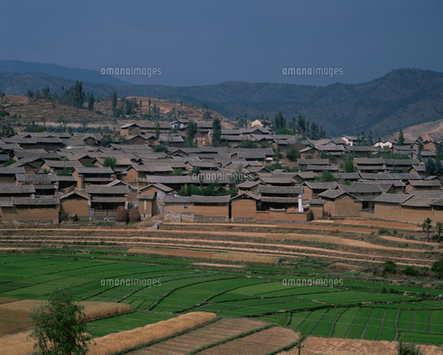 ナシ族の村 松桂 大理 雲南省 中国
(c)KUNIKO SAKAMOTO/SEBUN PHOTO