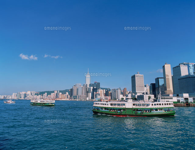 スターフェリーと香港島
(c)WEST SIDE/SEBUN PHOTO