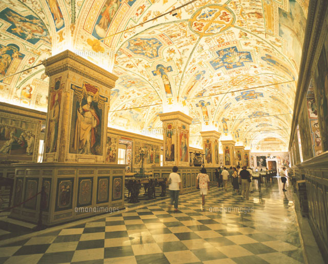 バチカン博物館・図書館 バチカン市国
(c)WEST SIDE/SEBUN PHOTO