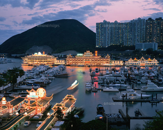 水上レストラン アバディーン 香港
(c)WEST SIDE/SEBUN PHOTO
