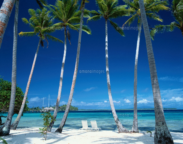 クラブメドのモーレアの海の風景 夏 タヒチ
(c)SO TE GYU/SEBUN PHOTO