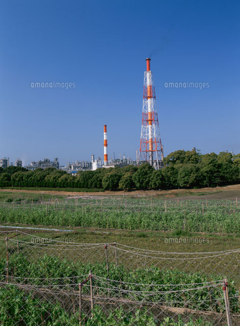 倉敷工業地帯と畑
(c)TAKASHI SATO/SEBUN PHOTO