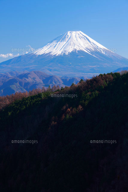 櫛形山より望む富士山
(c)TAKASHI SATO/SEBUN PHOTO