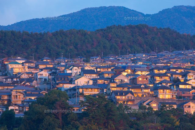 観光船から見る朝の住宅街
(c)TAKASHI SATO/SEBUN PHOTO