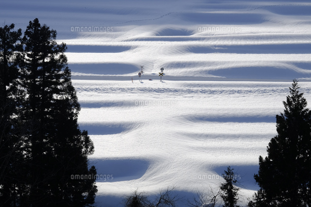 雪の只見線の線路
(c)TAKASHI SATO/SEBUN PHOTO