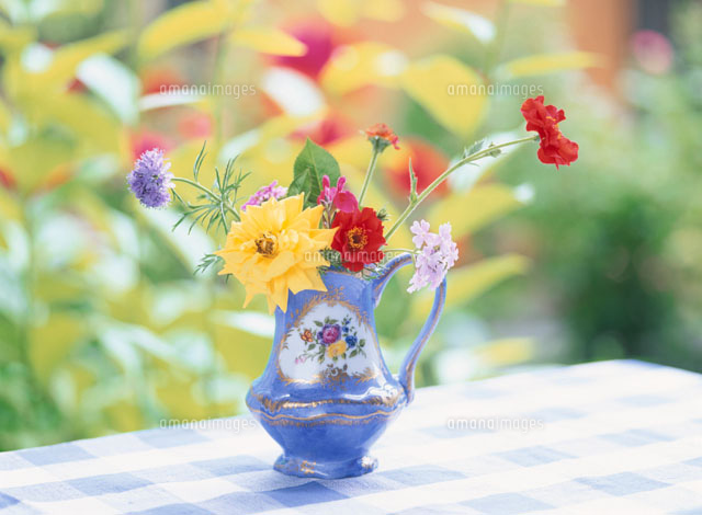 庭先に置かれた花瓶
(c)KOICHI SAITO/orion