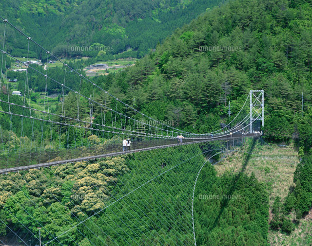 谷瀬の吊り橋 十津川村 奈良県
(c)NOBUAKI SUMIDA/SEBUN PHOTO
