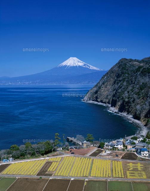 富士山と戸田港の風景 戸田村 静岡県
(c)NOBUAKI SUMIDA/SEBUN PHOTO