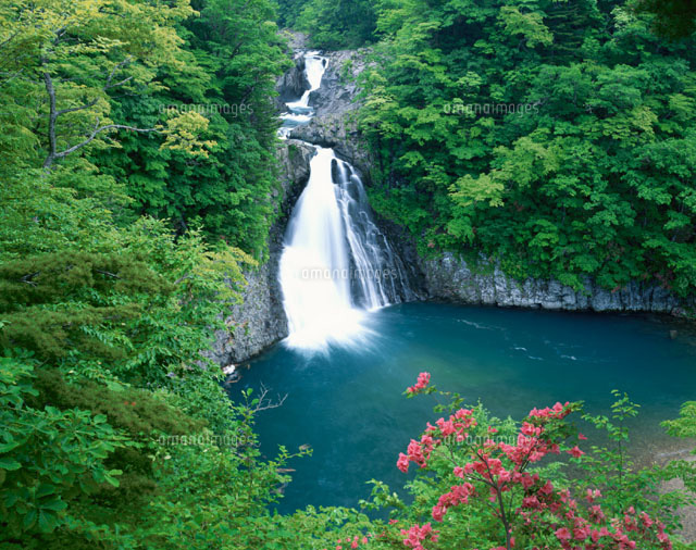 新緑の法体の滝 鳥海町 秋田県
(c)NOBUAKI SUMIDA/SEBUN PHOTO