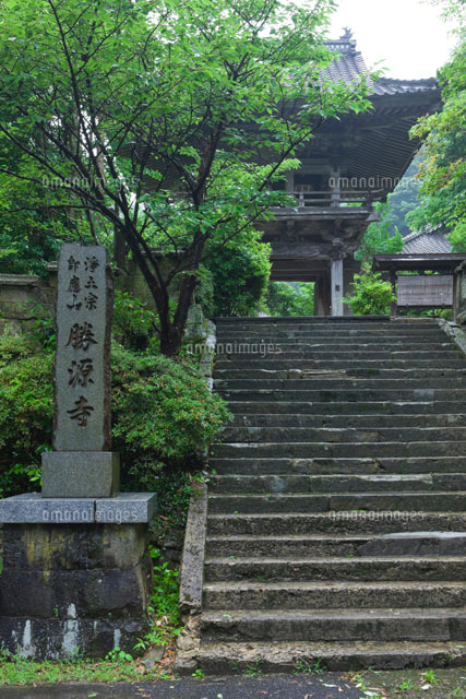 春の石見銀山大森町の勝源寺
(c)NOBUAKI SUMIDA/SEBUN PHOTO