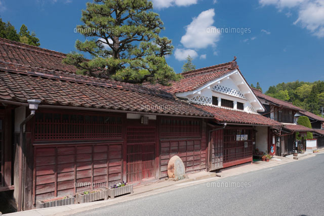 ベンガラ格子の吹屋の町並み
(c)NOBUAKI SUMIDA/SEBUN PHOTO