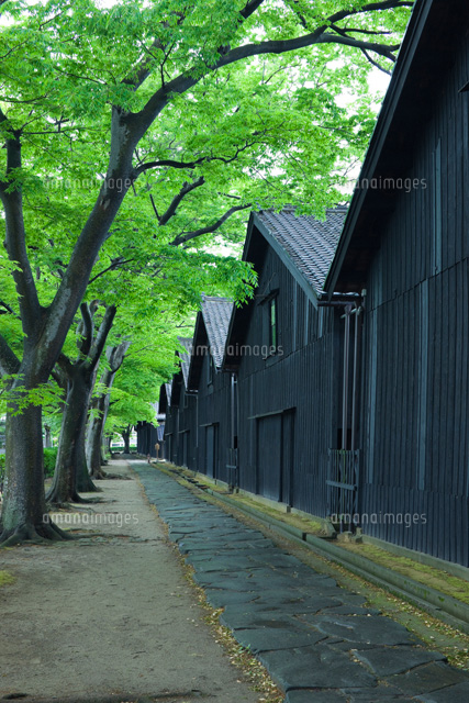 雨の山居倉庫
(c)NOBUAKI SUMIDA/SEBUN PHOTO