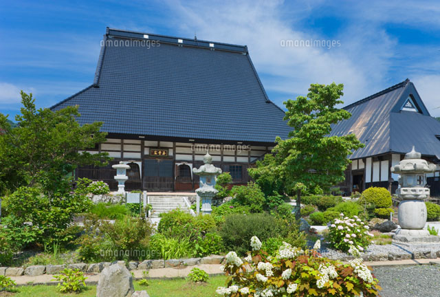 初夏の全長寺の本堂
(c)NOBUAKI SUMIDA/SEBUN PHOTO