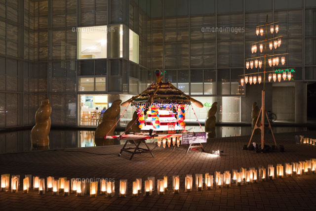 栗東芸術文化会館さきらのライトアップ
(c)NOBUAKI SUMIDA/SEBUN PHOTO