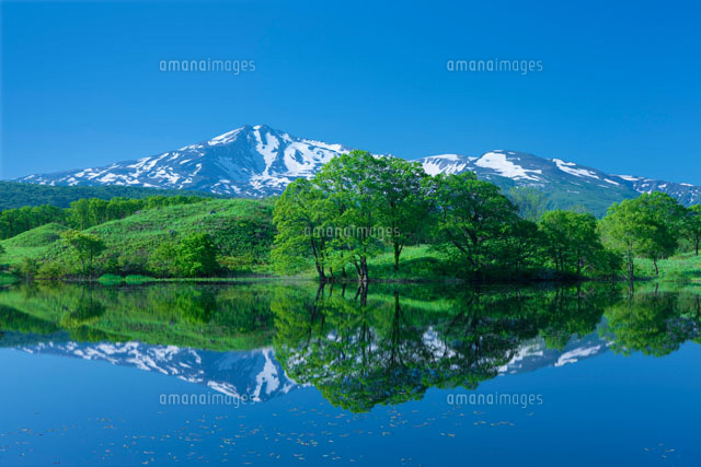 とやもり池と鳥海山
(c)NOBUAKI SUMIDA/SEBUN PHOTO