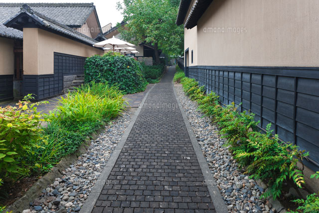 小布施の街並の栗の小径
(c)NOBUAKI SUMIDA/SEBUN PHOTO